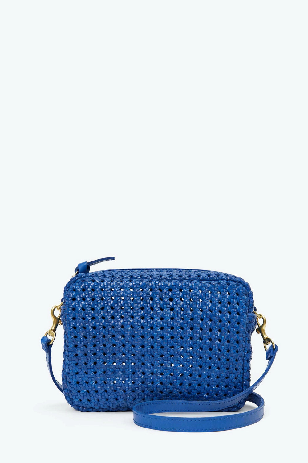 Black Rattan Midi Sac