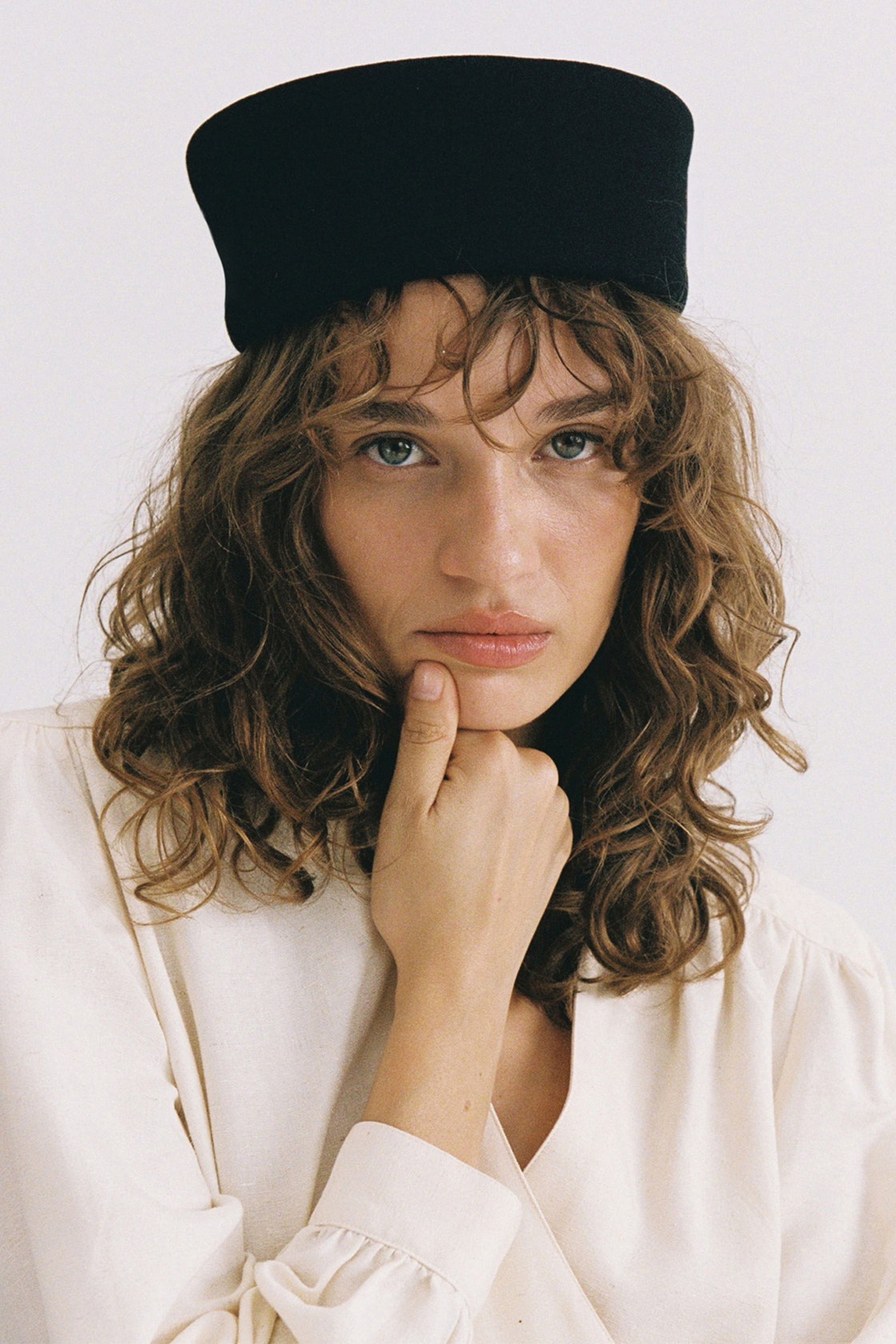 Nightsky Pillbox Hat