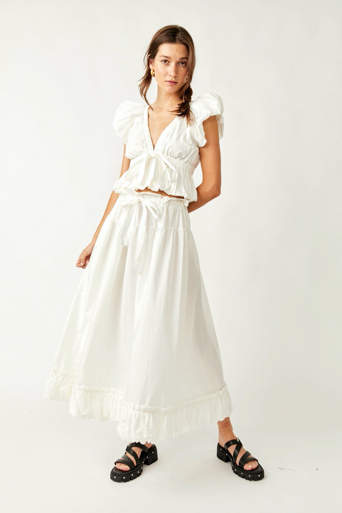 White midi cheap skirt iconic