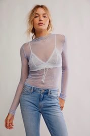 Cashmere Blue Minding My Business Top