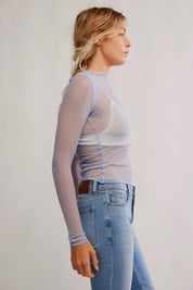 Cashmere Blue Minding My Business Top