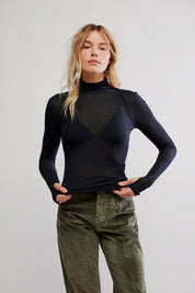 Black Close To Home Top