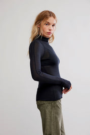 Black Close To Home Top