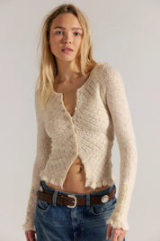 Winter Heather Love Cardi