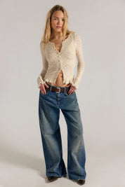 Winter Heather Love Cardi