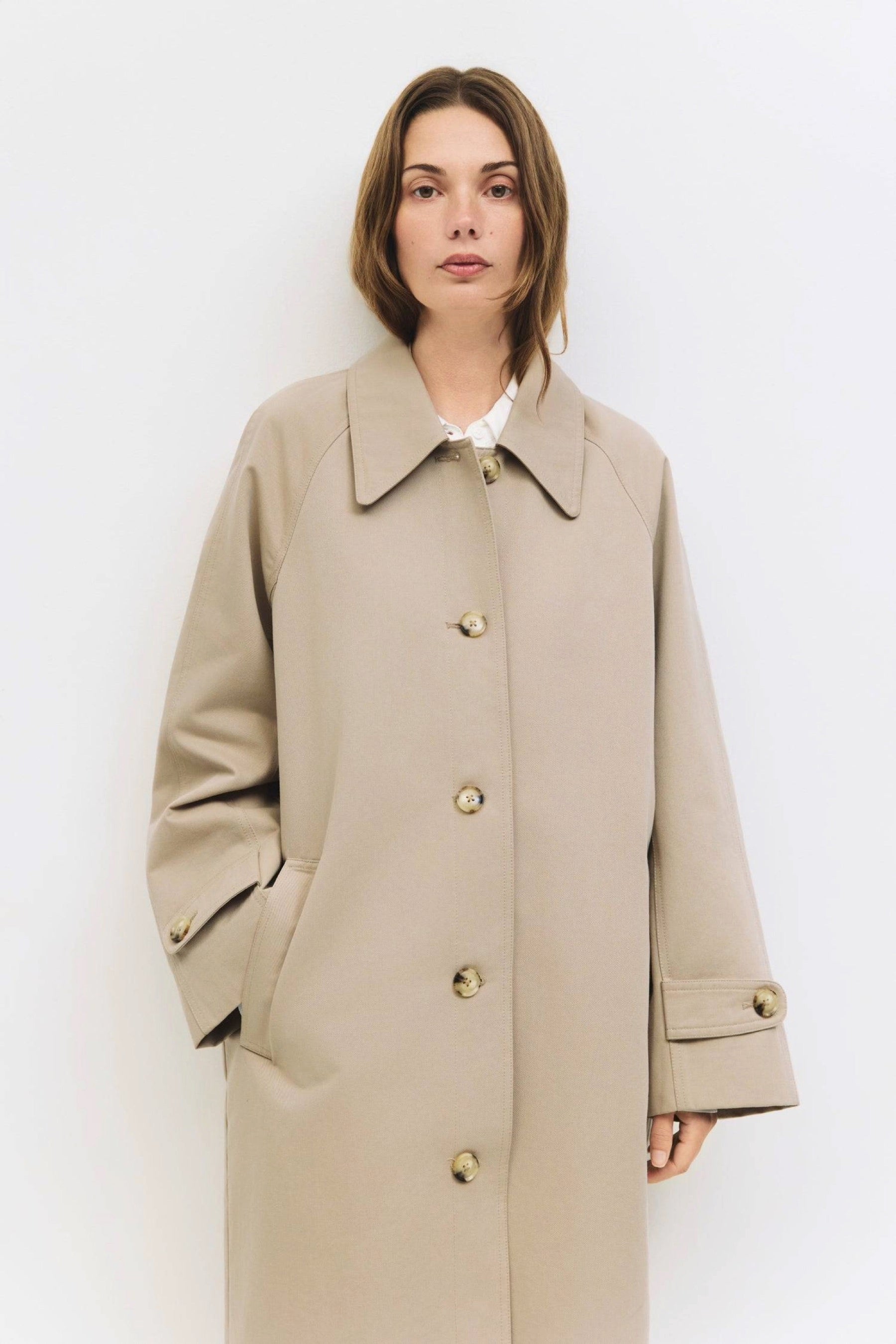 Beige Serena Coat