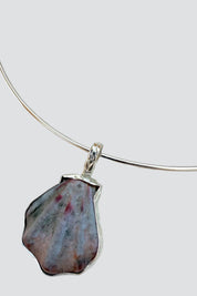Silver Shell Collar 02