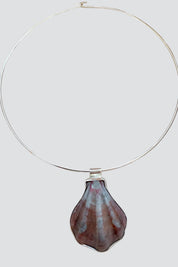 Silver Shell Collar 01