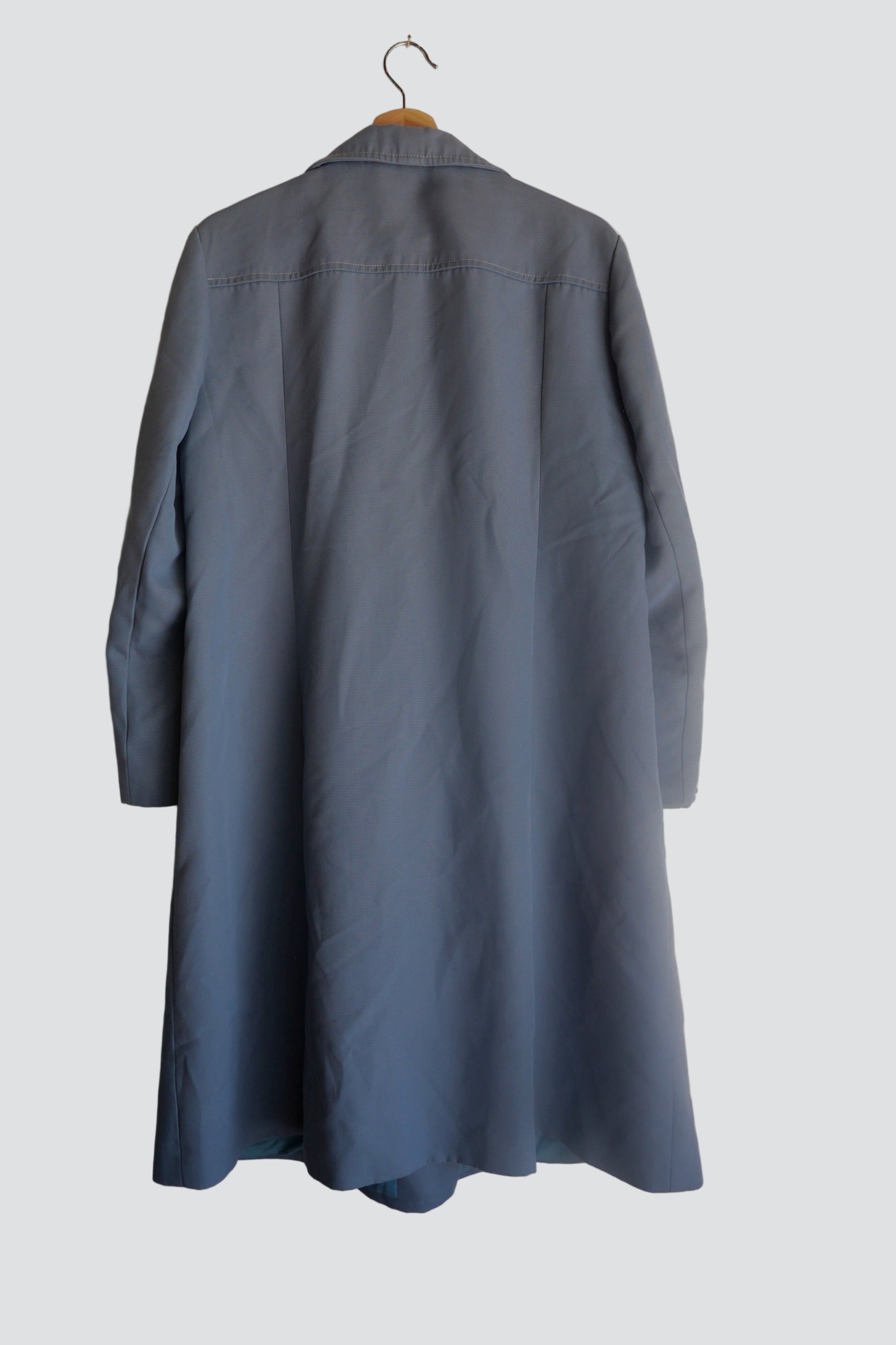 Light Blue Trench Coat