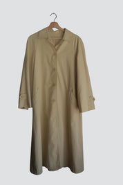 Creme Trench Coat