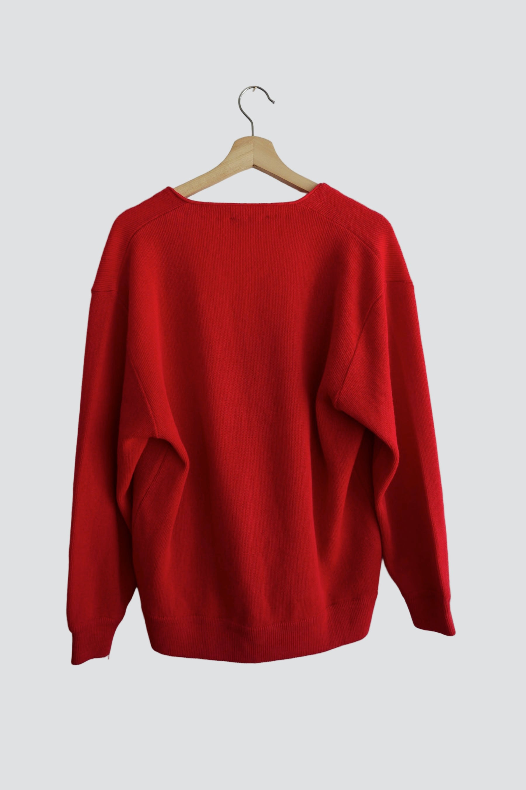 Ted Lapidus Cheer Red Cardigan