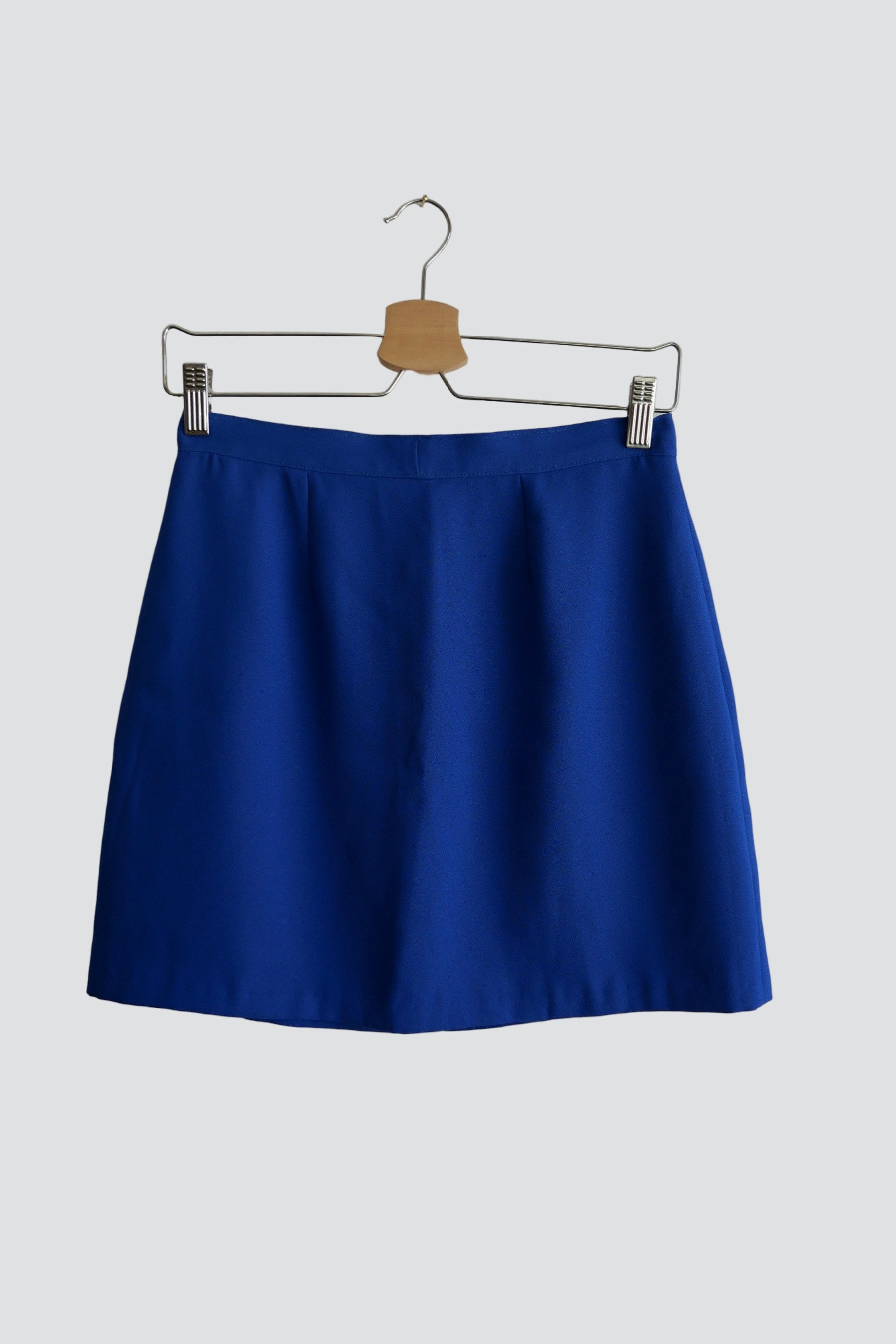 Cobalt Blue Mini Skirt