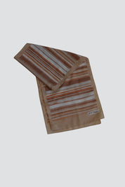 Neutral Stripe Long Scarf