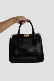 Black Leather Doctor Bag
