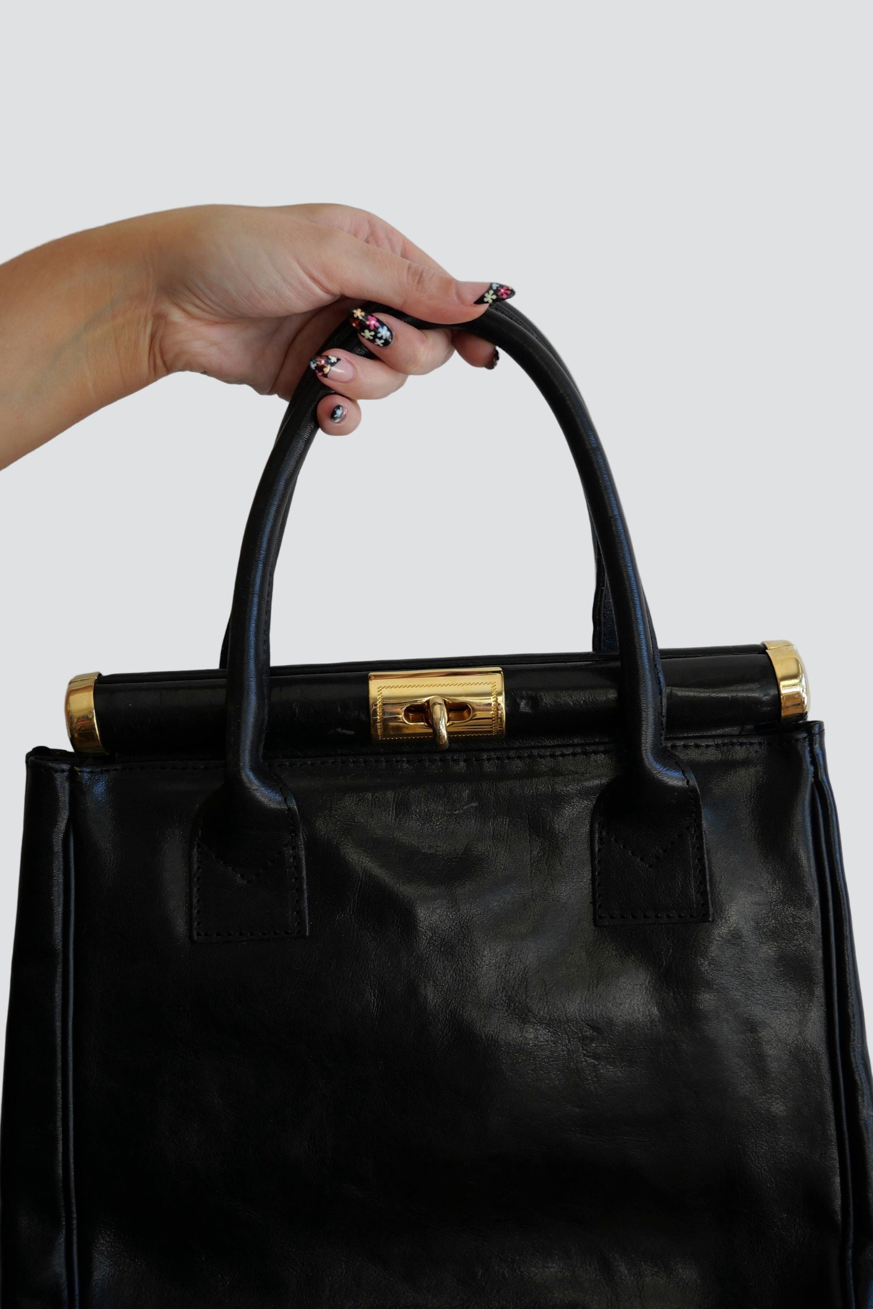 Black Leather Doctor Bag