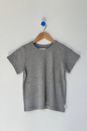 Melange Grey Pointelle Babe Tee
