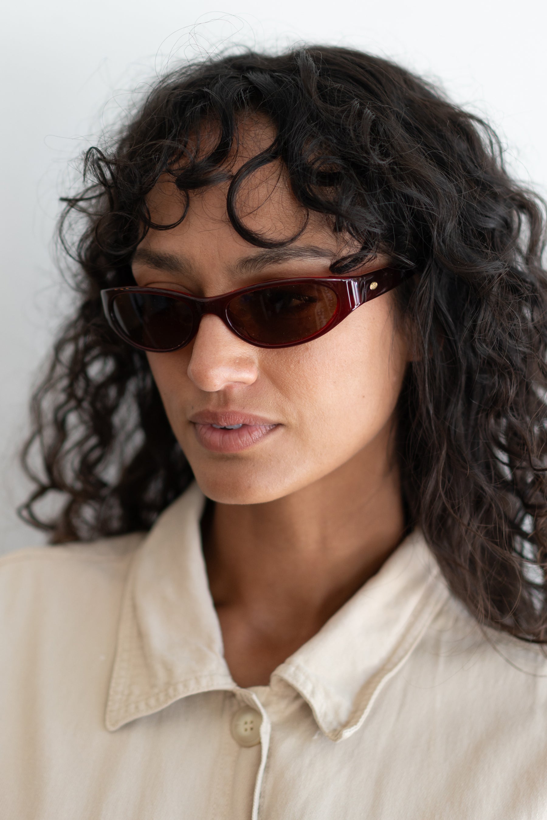 Black Cherry Mini Funk Sunglasses