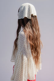 Polka Dot Camano Top