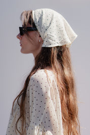 Polka Dot Camano Top