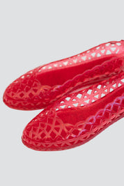 Cherry Glitter Jutam Flat