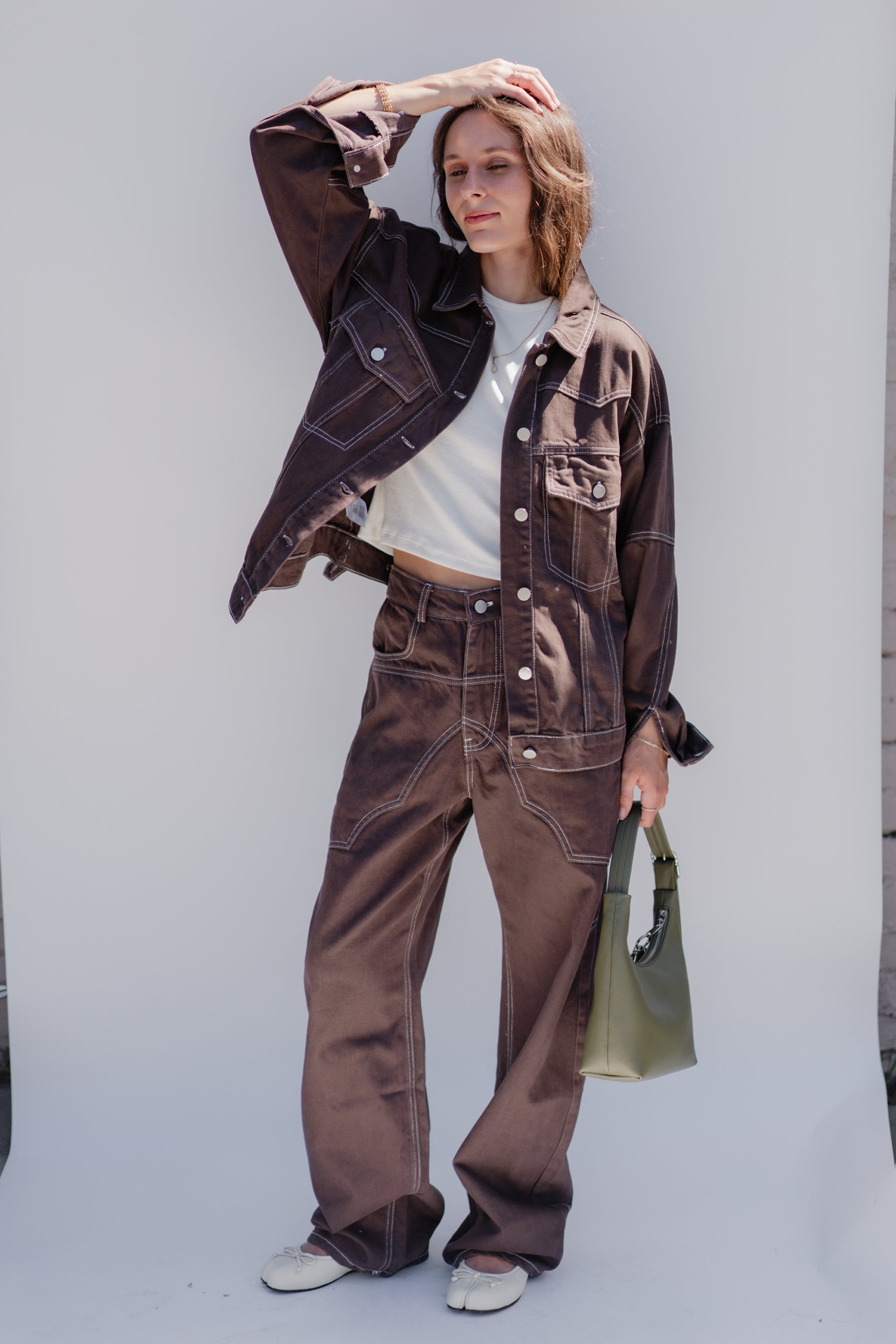 Brown Western Set
