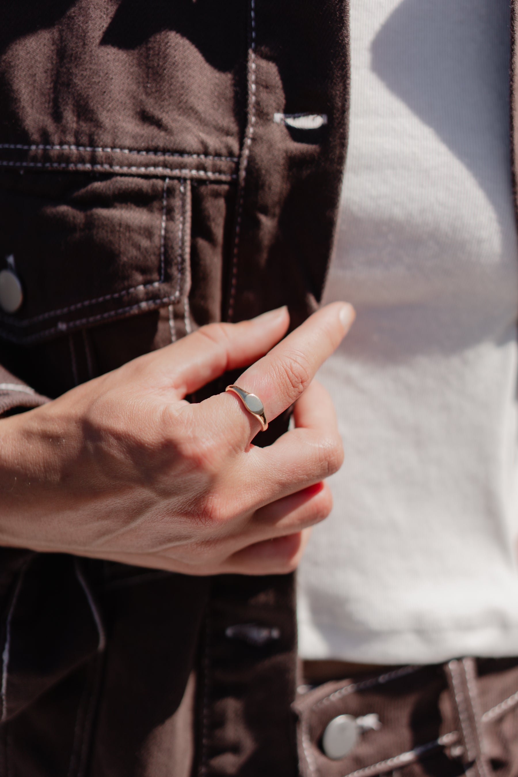 Gold Signet Ring