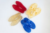 Gold Glitter Javana Flat