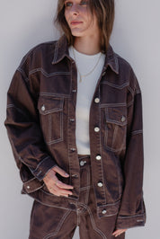 Brown Western Jacket