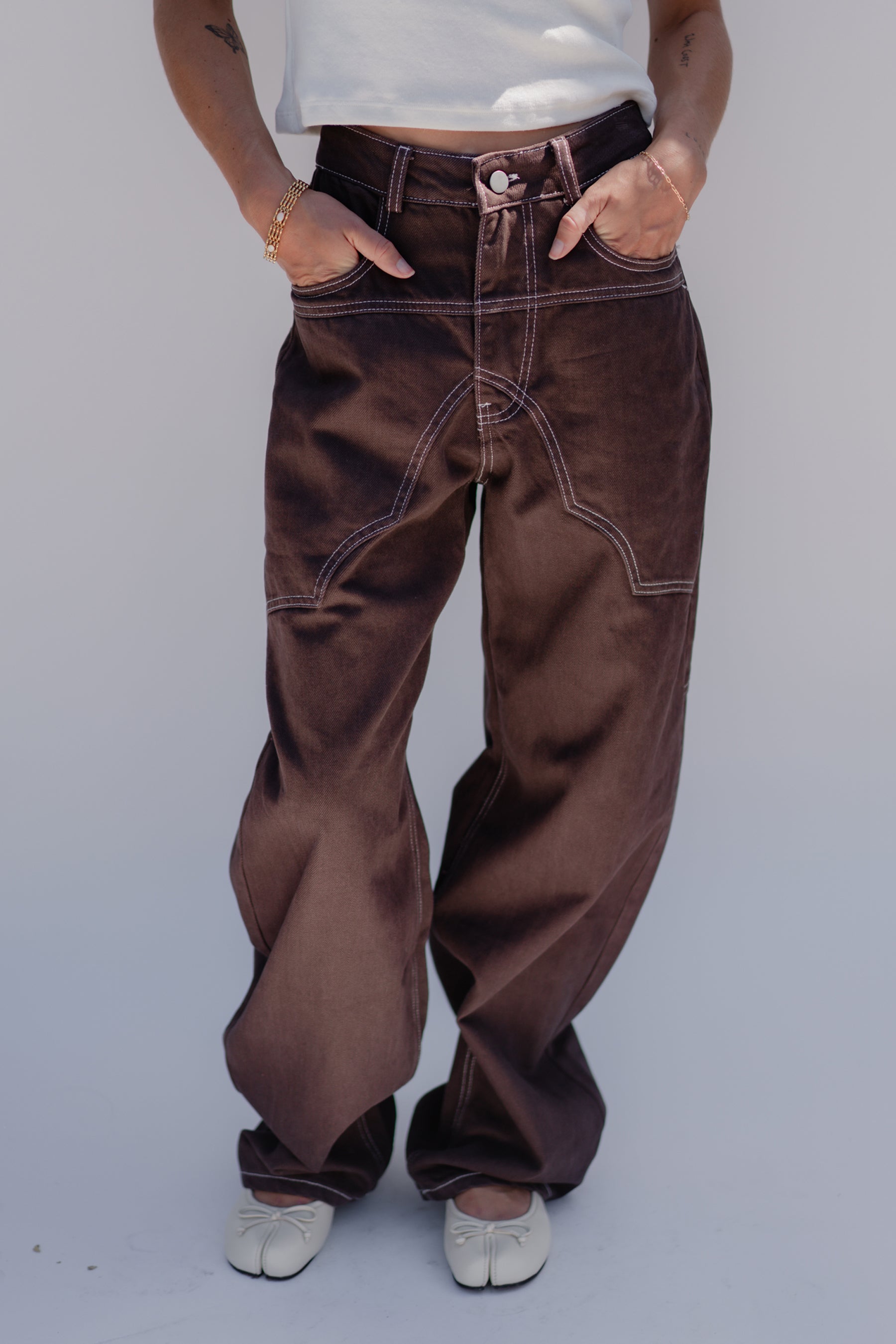 Brown Western Set