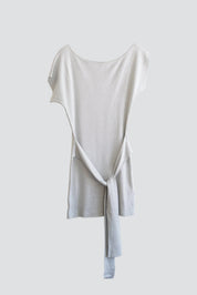Lurex Silver Derana Dress