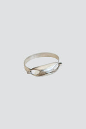 Silver Oval Bracelet