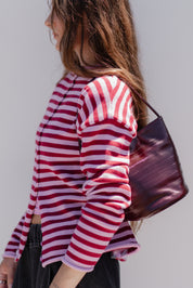Merlot Eel Vancouver Bucket Bag