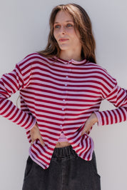 Stripe Cecilia Cardigan