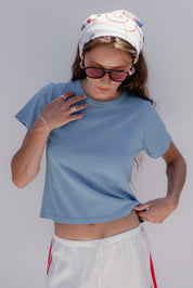 Coastal Blue Little Boy Tee