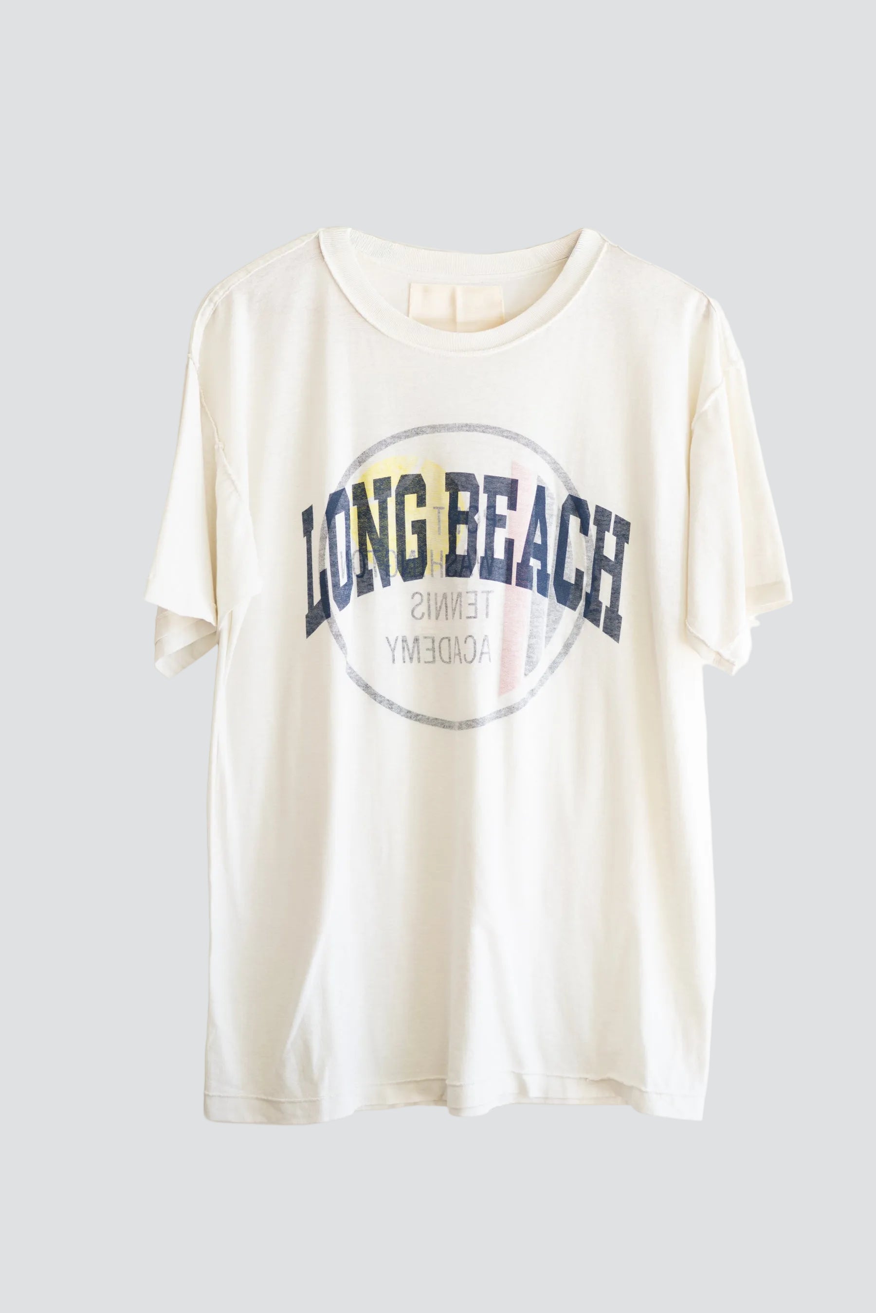 White LB Varsity Tee