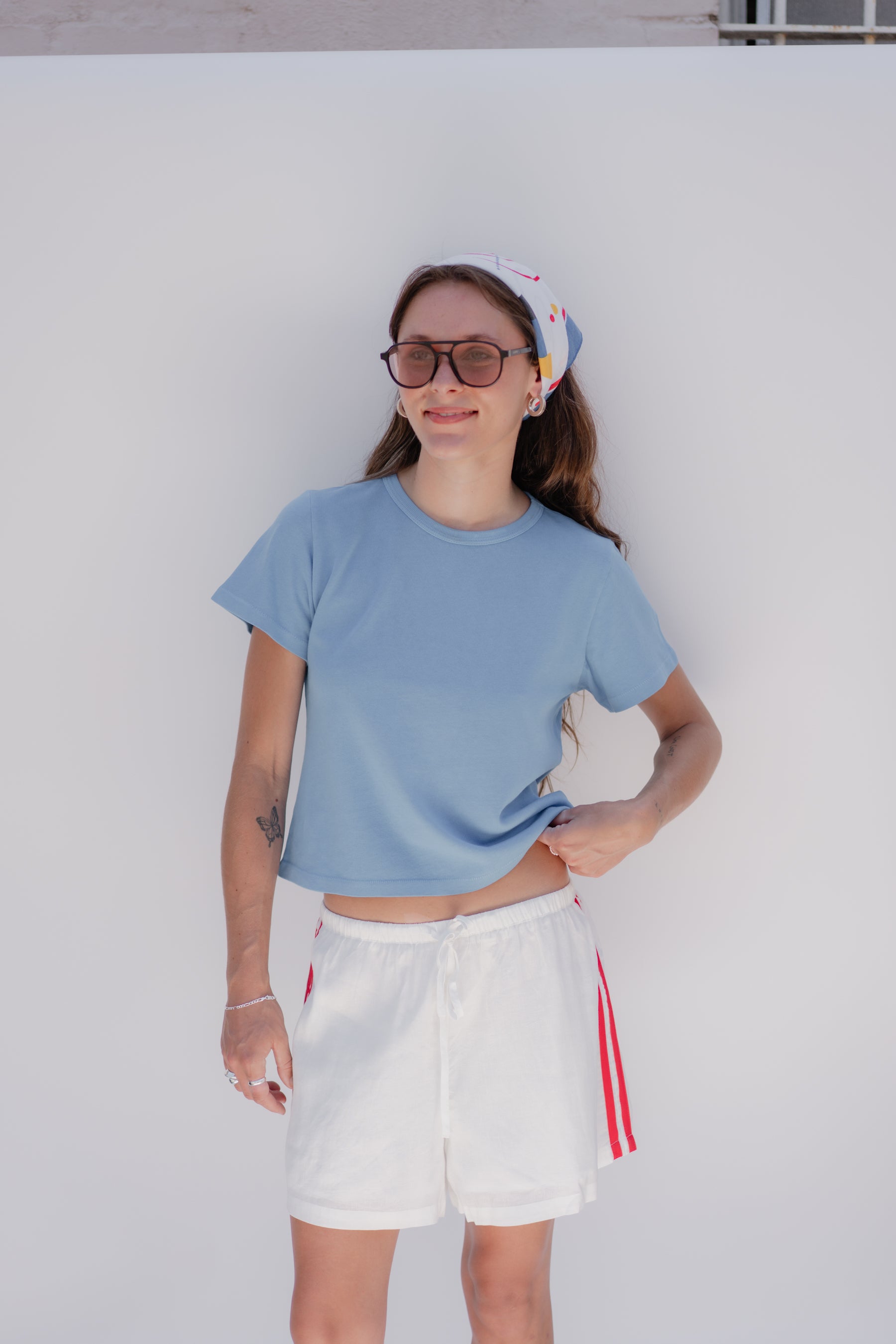Coastal Blue Little Boy Tee