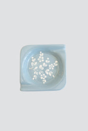 Blue Ceramic Ashtray