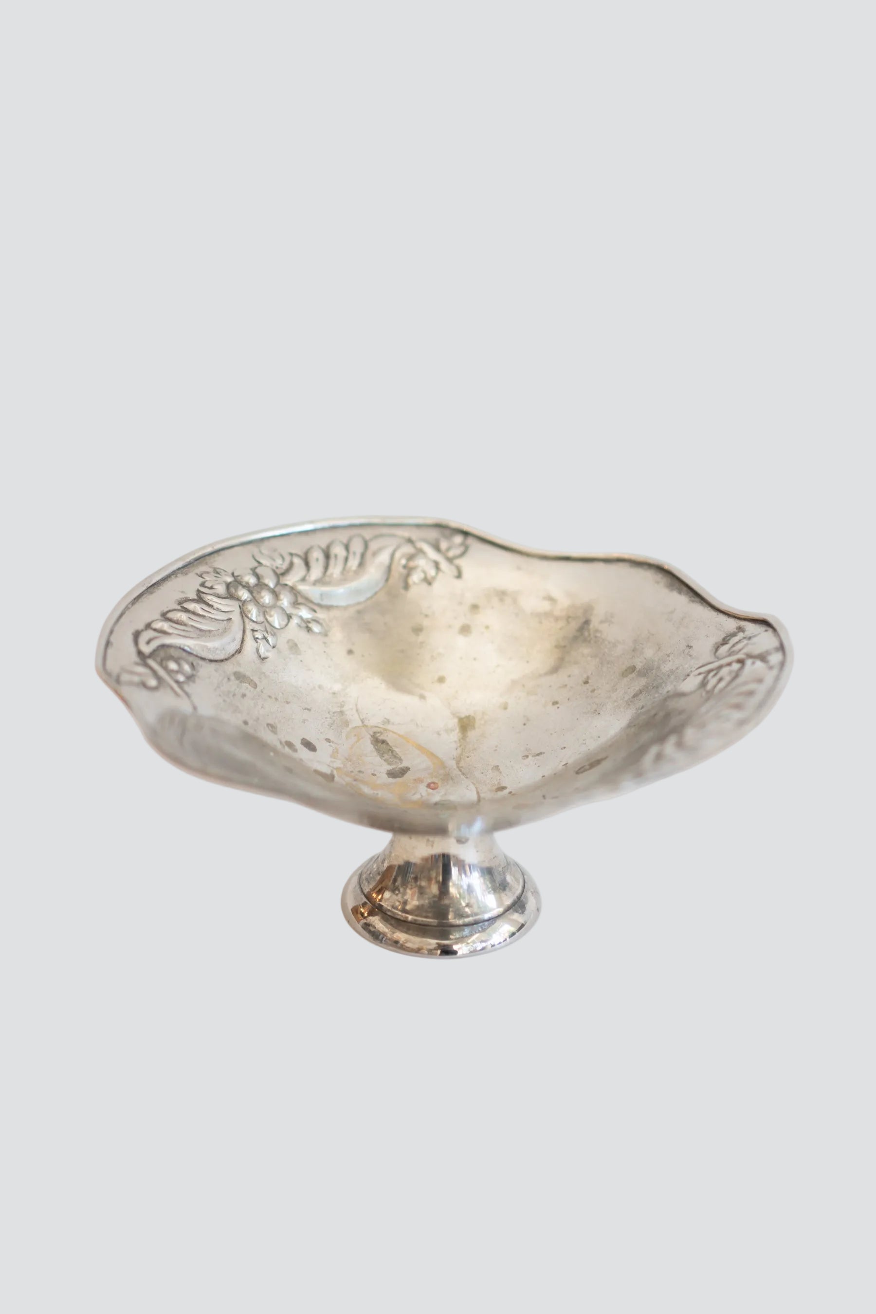 Silver Pedestal Bowl