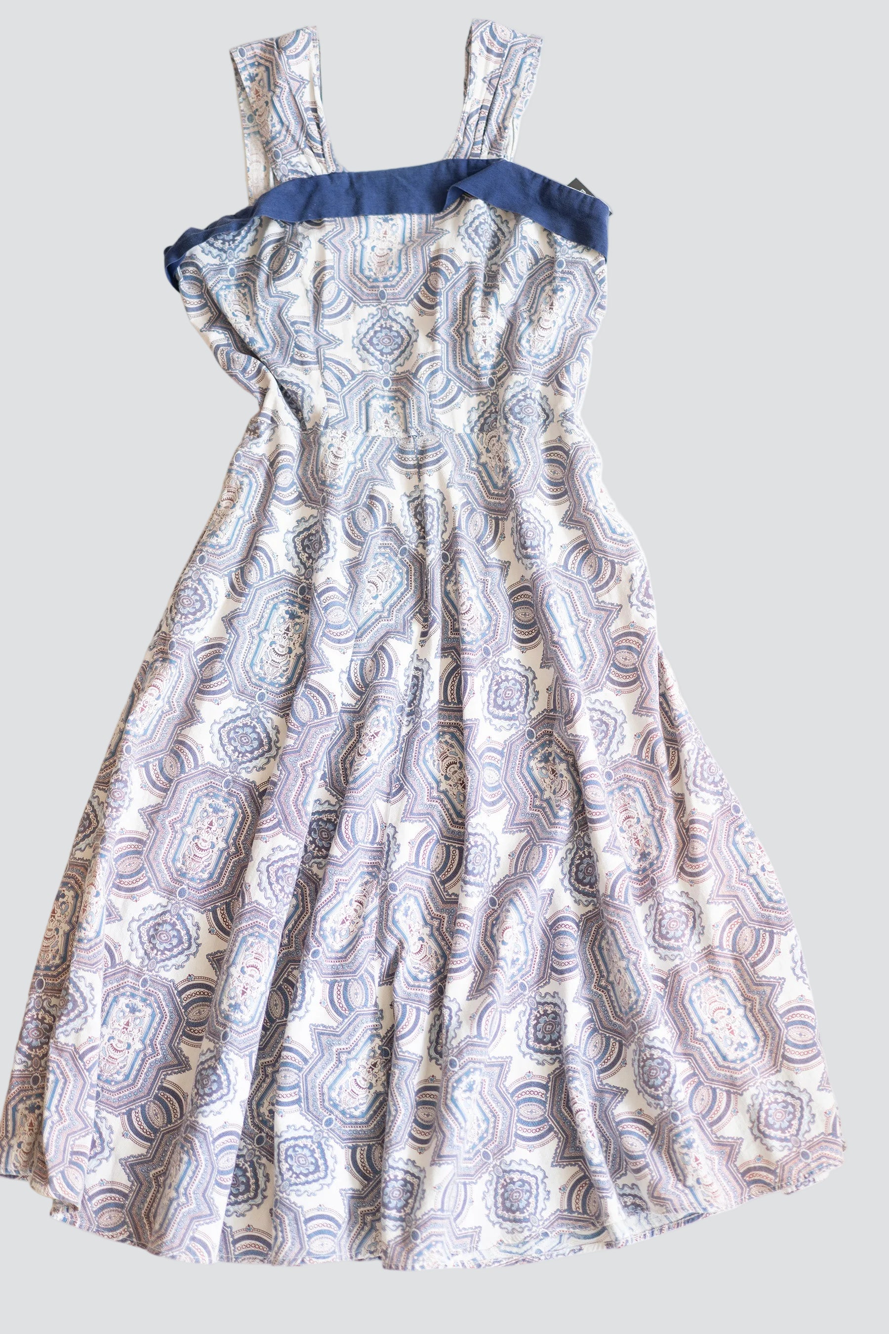 Cotton Paisley Dress by Prism Boutique