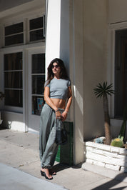 Khaki Brizid Pant