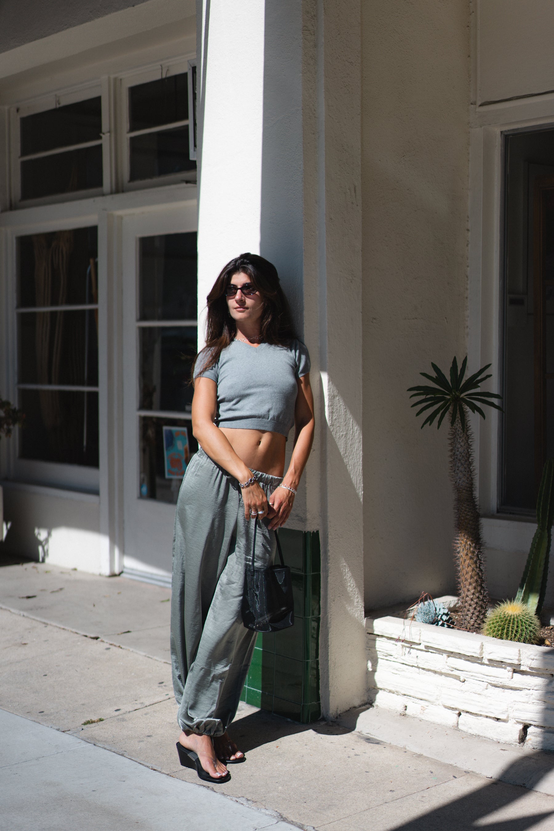 Khaki Brizid Pant