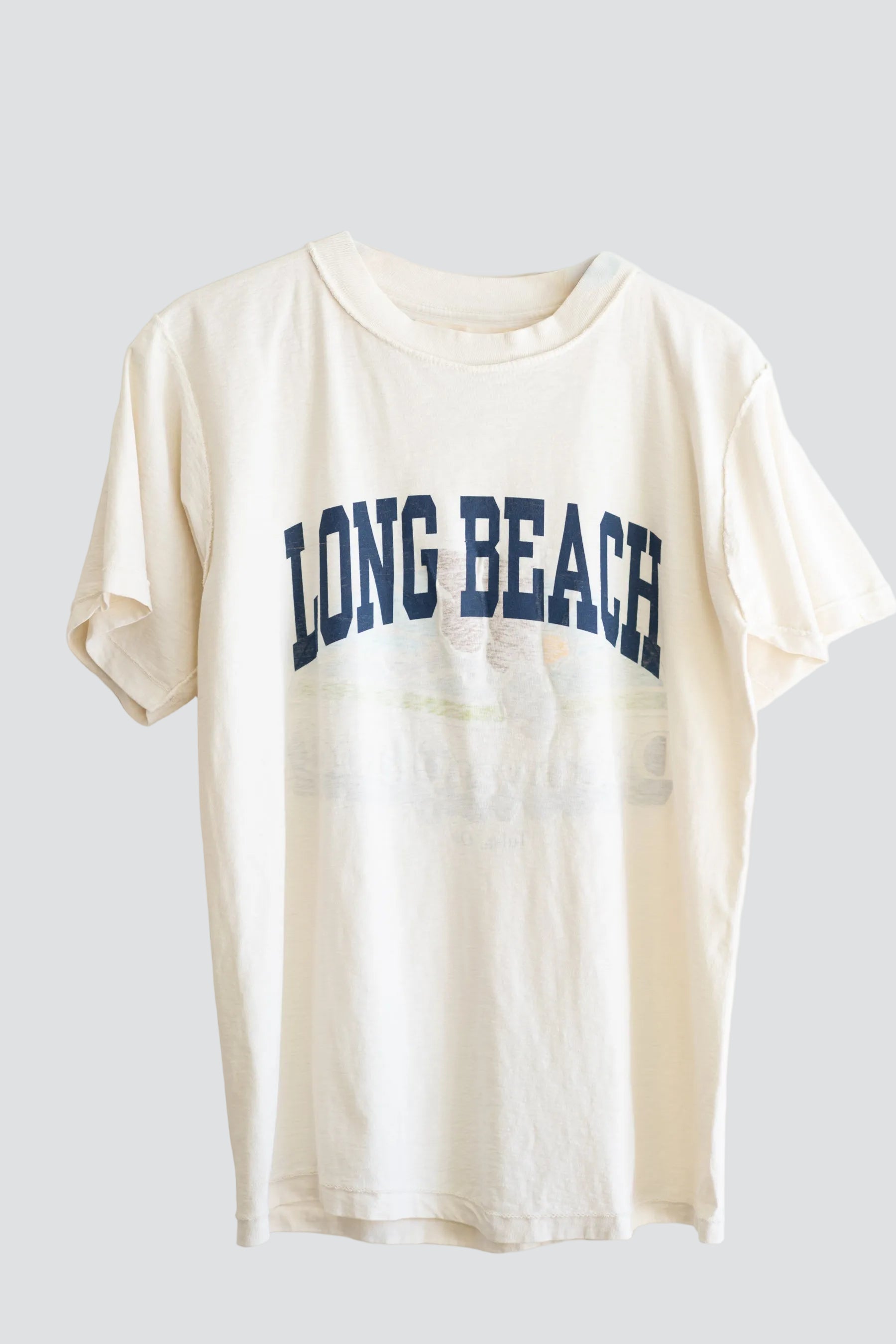 White LB Varsity Tee