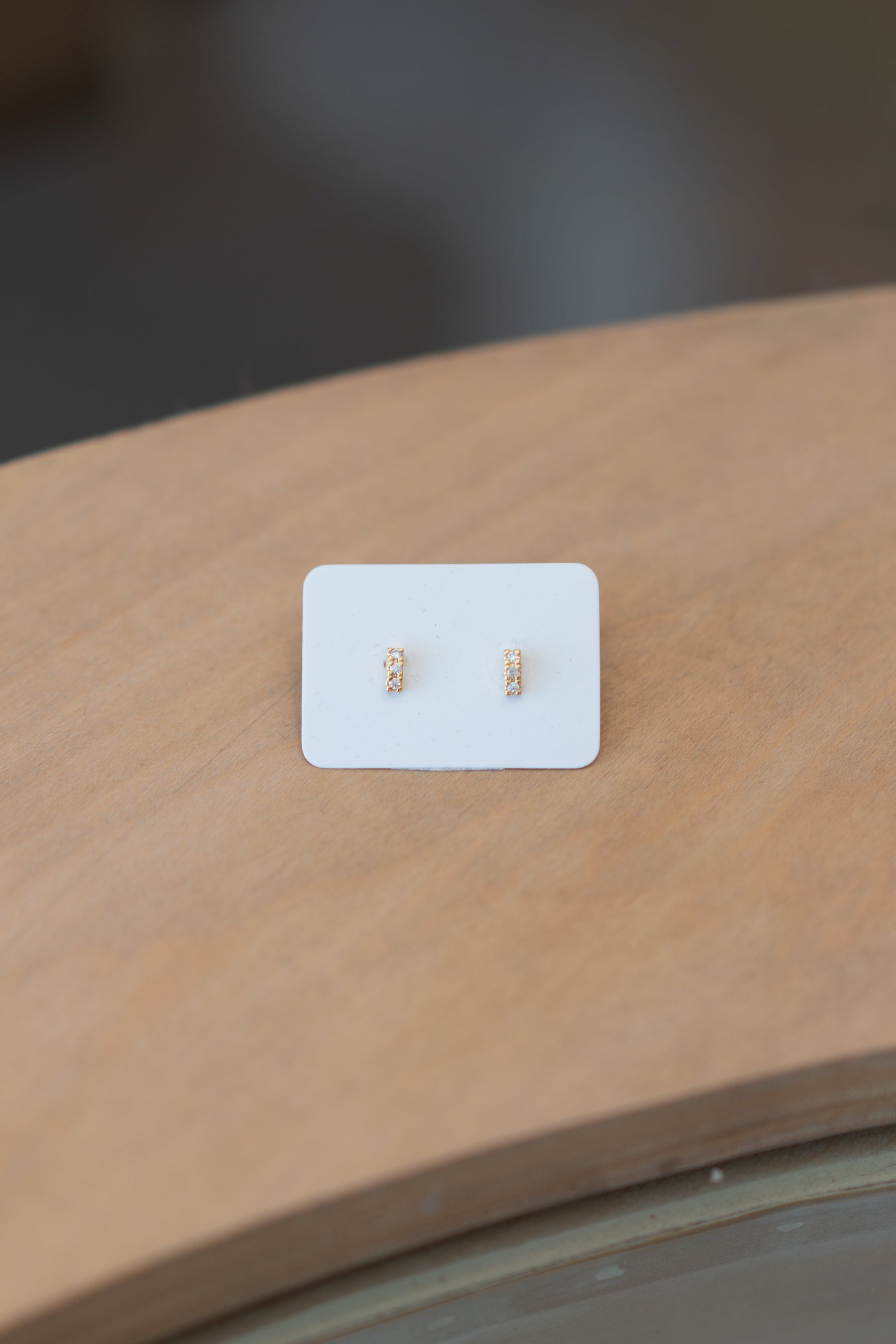 Gold Trio Studs