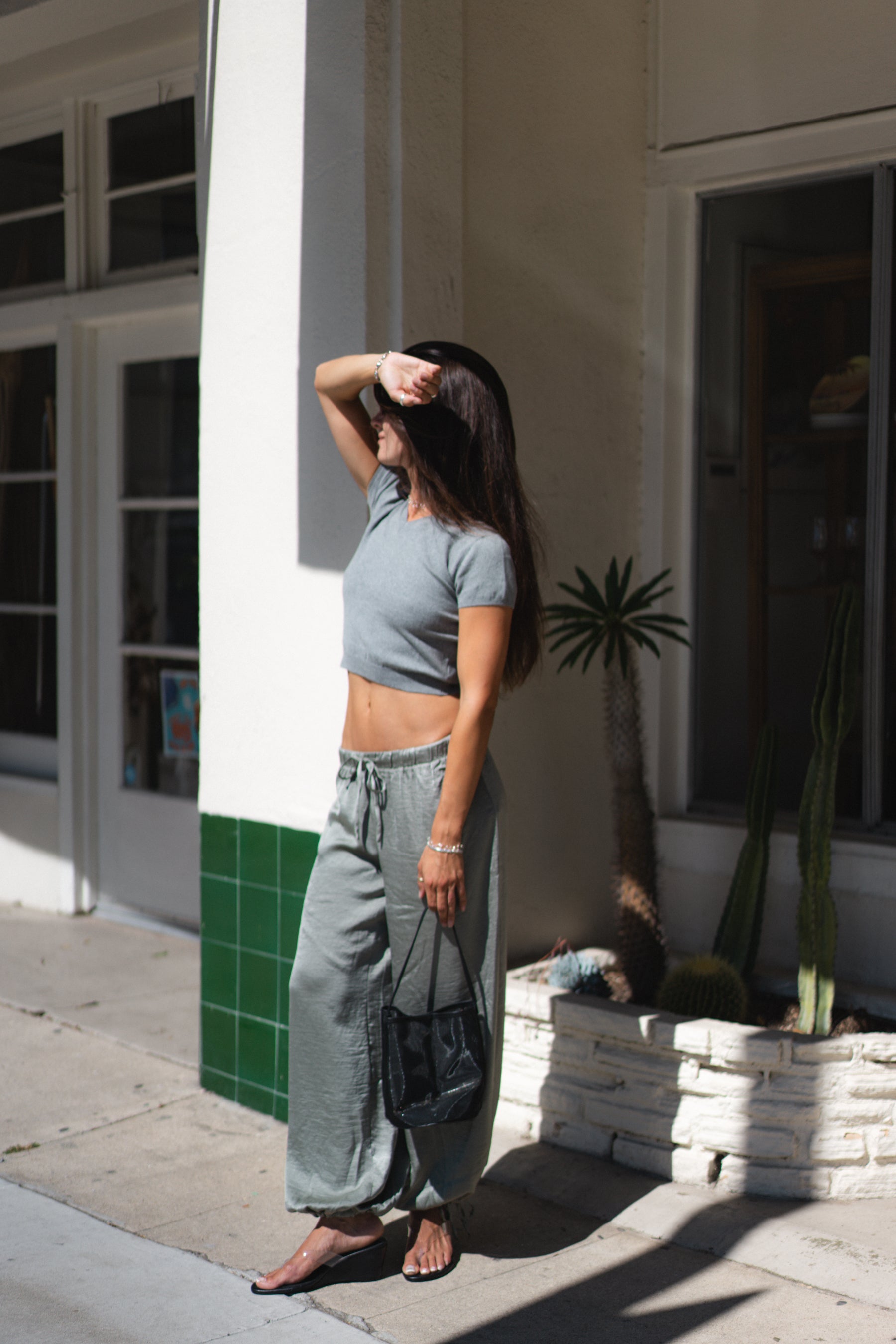 Khaki Brizid Pant