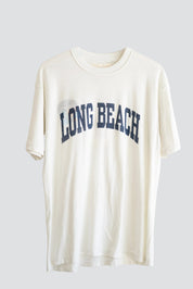 White LB Varsity Tee