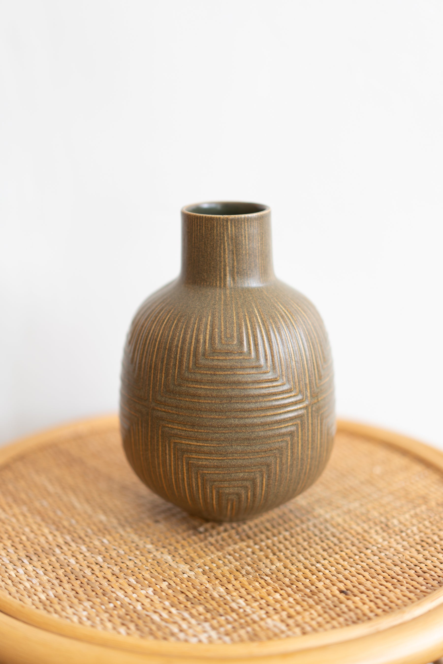 Brown Jonathan Adler Vase