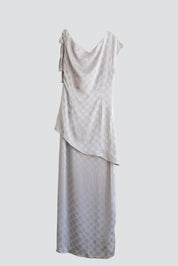 Grey Polka Sardian Dress