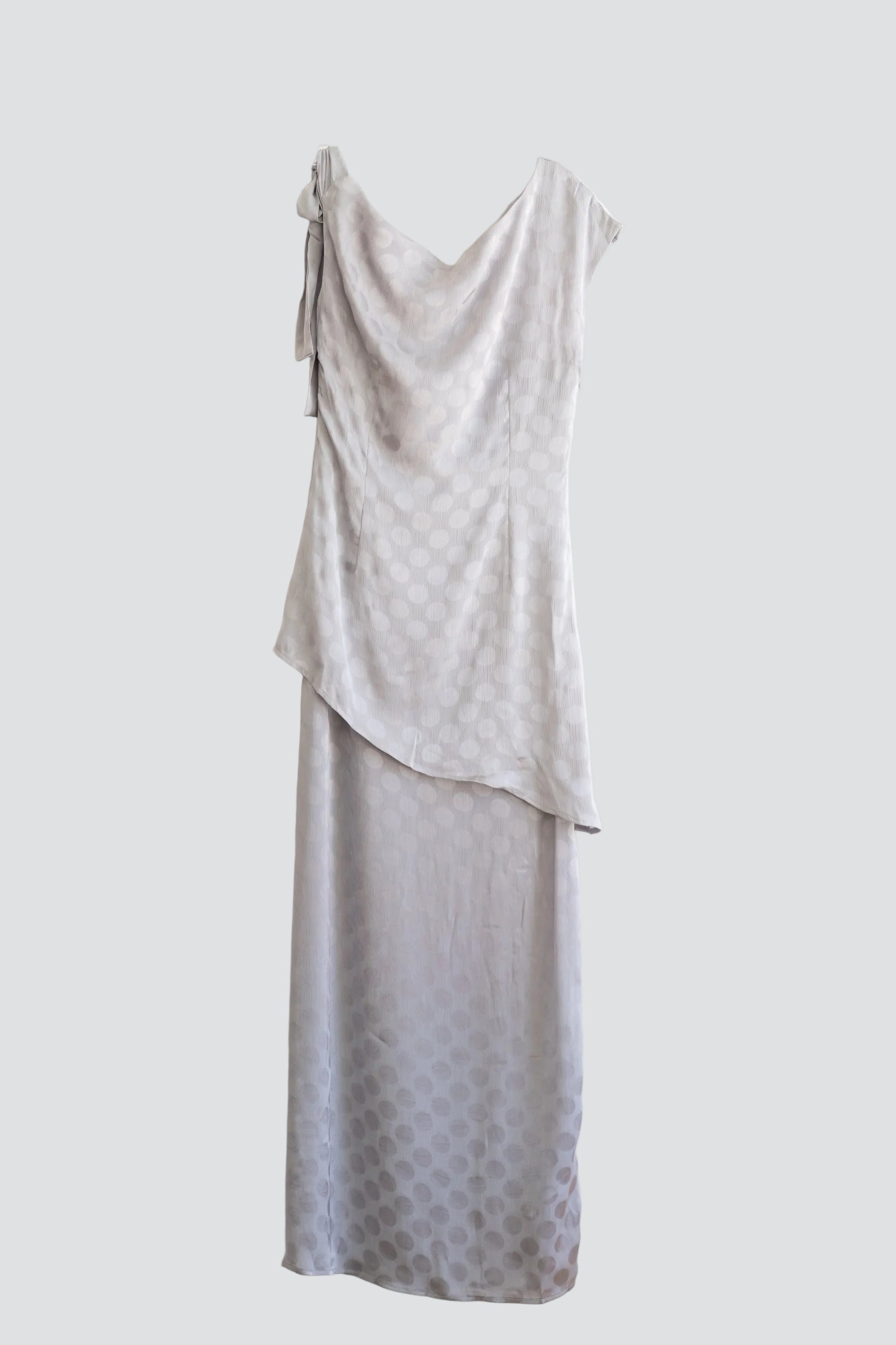 Grey Polka Sardian Dress