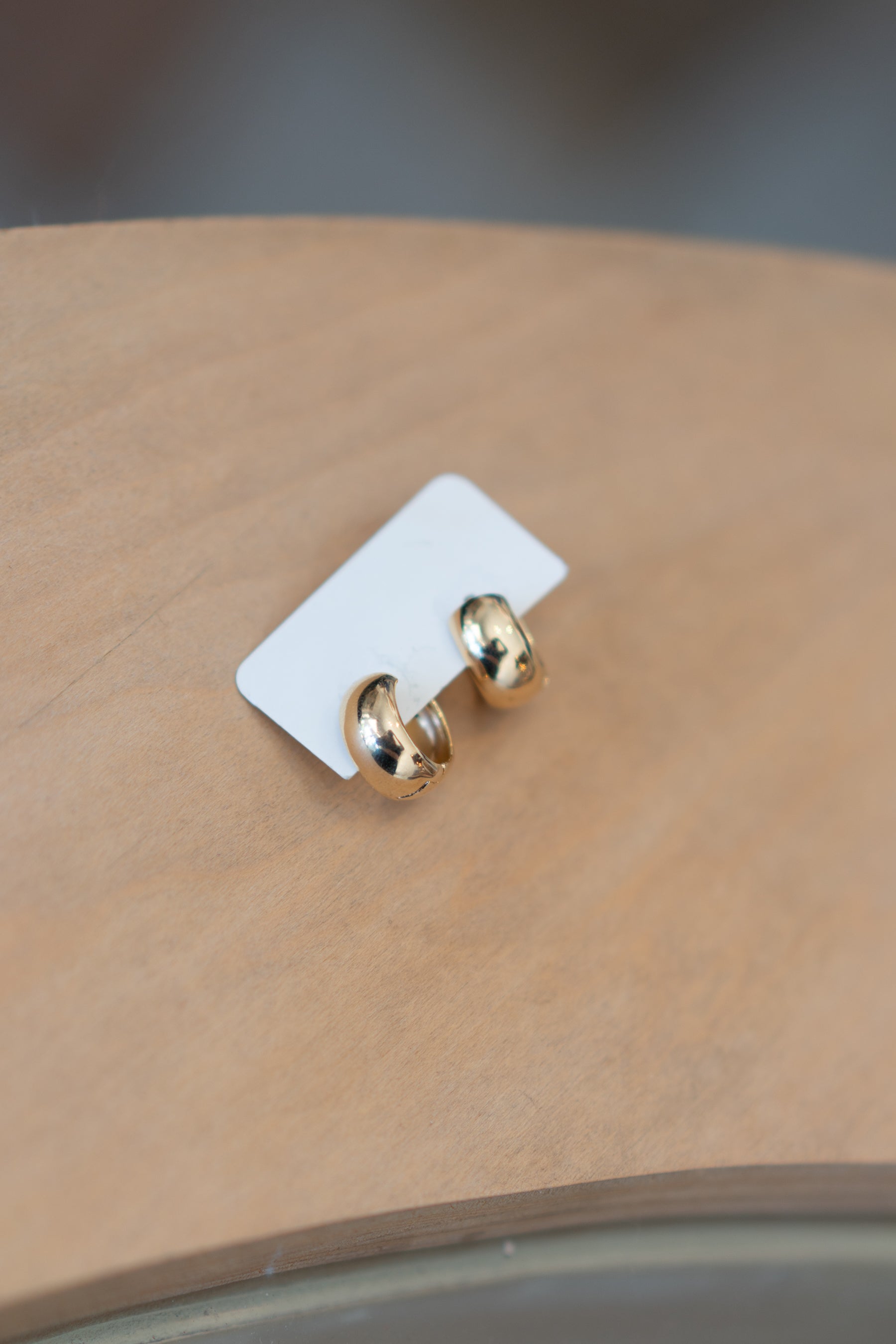 Gold Chunky Hoops