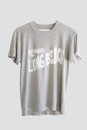 Heather Grey LB Postcard Tee